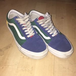 Multi color vans
